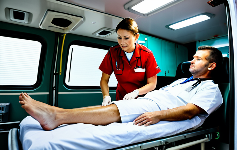 응급구조사와 ACLS - Doctor Reviewing ECG**

A focused doctor in a clean, modern hospital office, carefully reviewing an ...