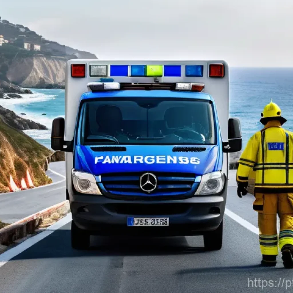 응급구조사와 출동 간 신속 대처법 - **Prompt 1: Calm Professionalism in a Portuguese Emergency Scene**
A highly skilled Portuguese p...