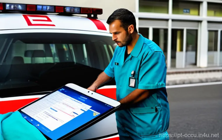 응급구조사 출동 프로토콜 - **Prompt 1: Mobile Technology in Portuguese Emergency Response**
"A Portuguese paramedic, gender...